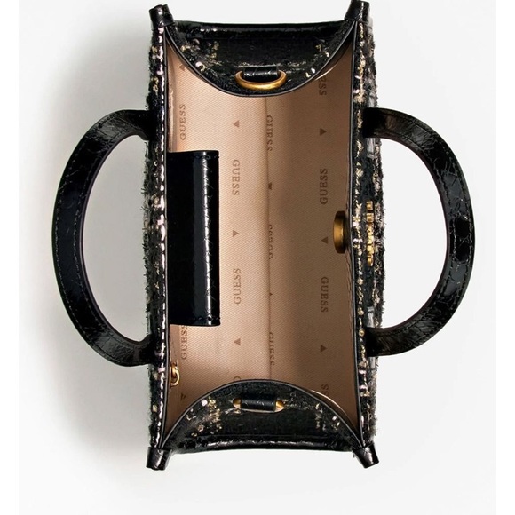 Guess Tweed Silvana tote - Picture 4 of 5